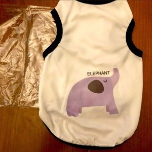 NWT Dog/Cat (4) Set Shirts (Small)